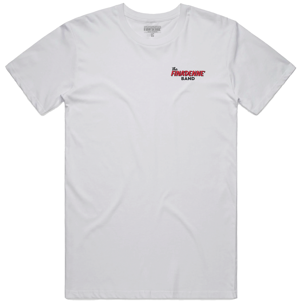 The Official Fina'denne' Band T-Shirt - White