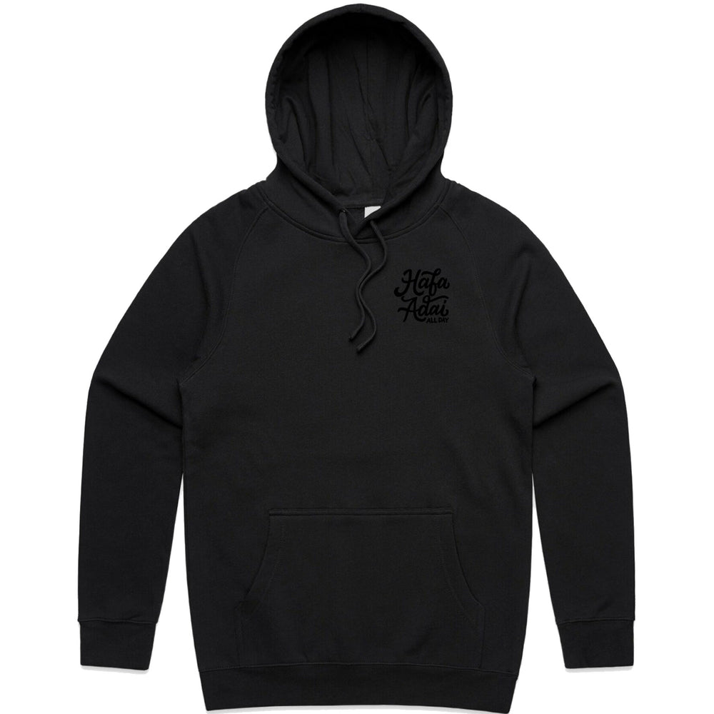 Hafa Adai Slingstone Hoodie - Solid Black