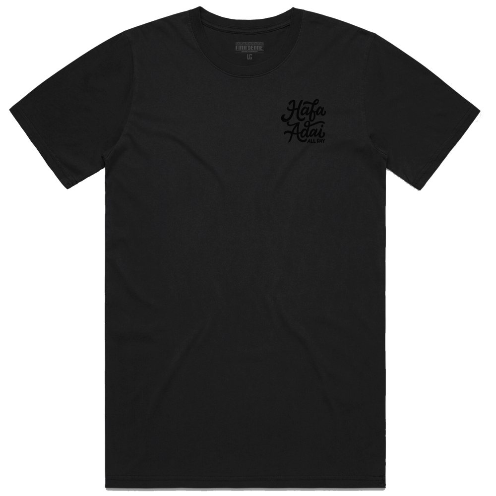 Hafa Slingstone T-Shirt - Solid Black